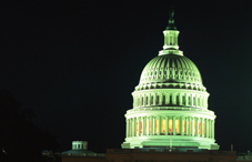 Nation's Capital in DC at night
