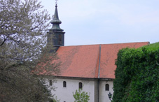 Side view of a church Side view of a church