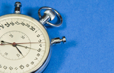 Hand held stop watch