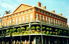 Brick building in New Orleans Brick building in New Orleans
