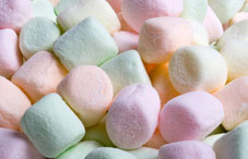 Hard marshmallows