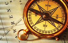 Antique compass Antique compass