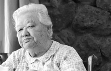 Elderly woman in a wheel chair Elderly woman in a wheel chair