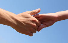 Holding hands Holding hands