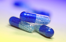 Clear blue pills