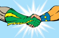 Superhero handshake Superhero handshake