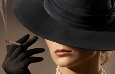 Glamorous cigarette ad Glamorous cigarette ad