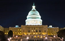 Capitol at night