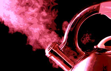 Steaming kettle Steaming kettle