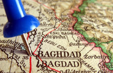 Map of Baghdad Map of Baghdad