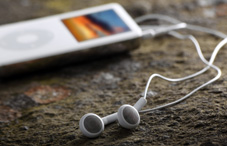 Ipod and earbuds Ipod and earbuds