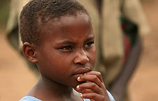 Child in distress