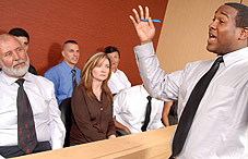 Jury box Jury box