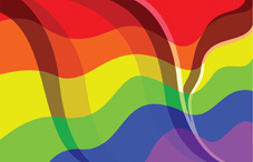 Rainbow flag Rainbow flag