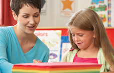 Teacher and student