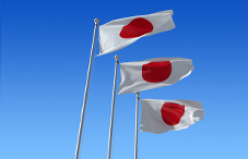 Japanese flags Japanese flags