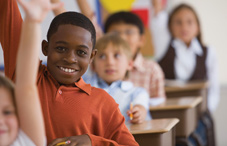 Children in classroom