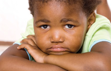 Traumatized child