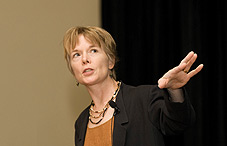 Dr. L. Michelle Bennett of the National Heart, Lung and Blood Institute at NIH (credit: Charles Votaw)