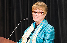 “We don’t have to smash our silos, but we do need to foster interconnectivity,” said APA’s Dr. Cynthia D. Belar.  (credit: Charles Votaw)
