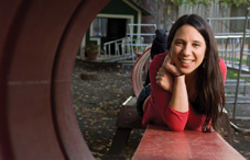 Adriana Weisleder is using her APF Koppitz grant to explore ways Spanish-speaking parents can enrich their children’s learning. (Credit: Rod Searcey)