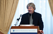 Dr. Richard Spoth discussed his work helping the Office of National Drug Control Policy craft evidence-based strategies to develop a national prevention system.