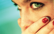 Embarrassed woman (Credit:John Foxx) Embarrassed woman (Credit:John Foxx)