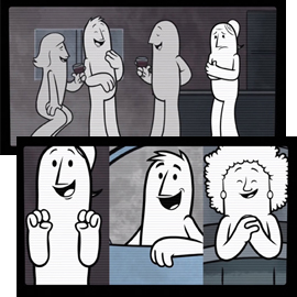 Scenes from the “Psychotherapy: More Than a Quick Fix” video series
