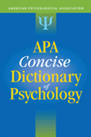 Cover of APA Concise Dictionary of Psychology (small)
