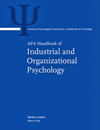 Cover of APA Handbook of Industrial and Organizational Psychology