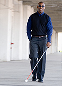 Student walking