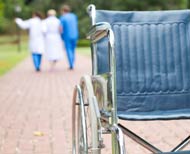 Helping to walk