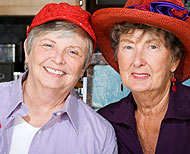 Mature couple