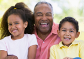 Grandfather with Grandchildren
