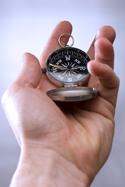 Hand with compass Hand with compass