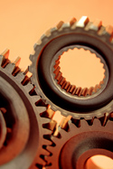 Interlocking gears Interlocking gears