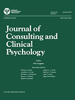 Cover of Journal of Consulting & Clinical Psychology (medium)