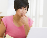 Reading paperwork