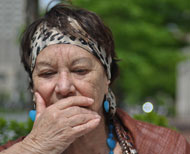 Concerned woman