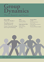 Group Dynamics: Theory, Research, and Practice
