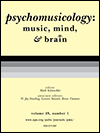 Cover of Psychomusicology (small)