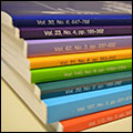 photo of stack of APA journals