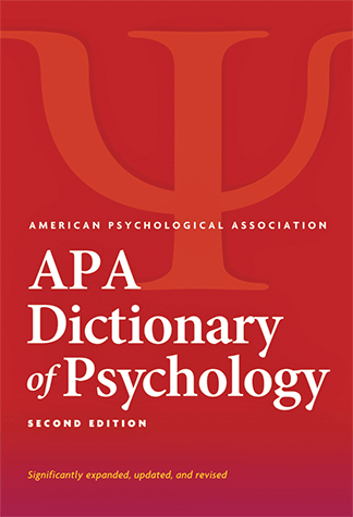 APA Dictionary of Psychology