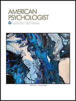 american psychologist cover image
