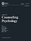 Cover of Journal of Counseling Psychology (small)