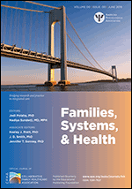 Journal cover for Families, Systems, & Health