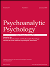 Psychoanalytic Psychology - Vol 27, Iss 3
