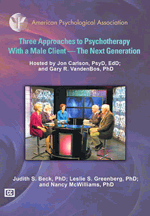 Cover of Three Approaches to Psychotherapy With a Male Client (medium)