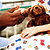 Doctor holding a little girls hand