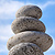 Rocks stacked on one another